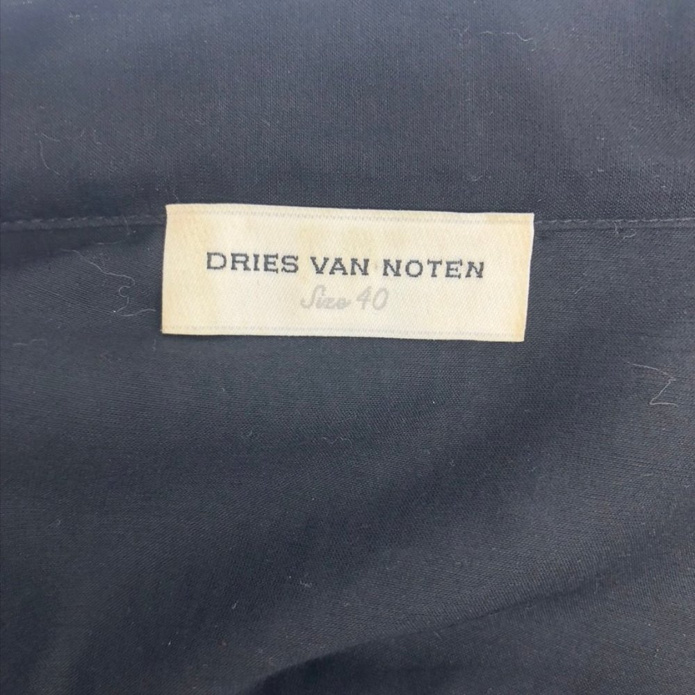 Dries Van Noten Cotton/Silk Sheer Shirt - Picture 4 of 8